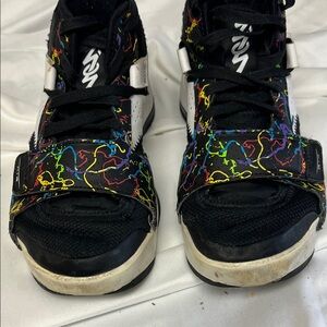 Nike Jordan Zion 2 Kids Sneakers - Black with Multicolor Accents